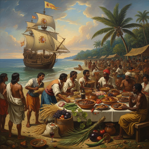 태양 아래 춤추는 맛: 마야의 지혜와 스페인의 열정이 빚어낸 라틴 아메리카 식탁의 서사시