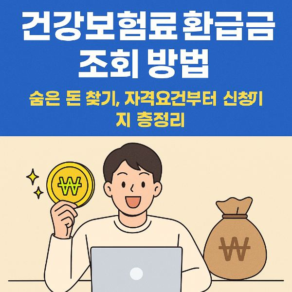 건강보험료 환급금 조회