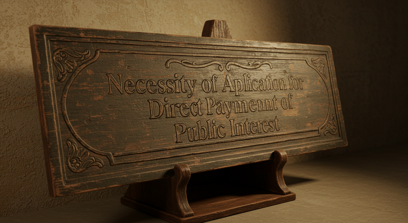 공익직불금 신청의 필요성
