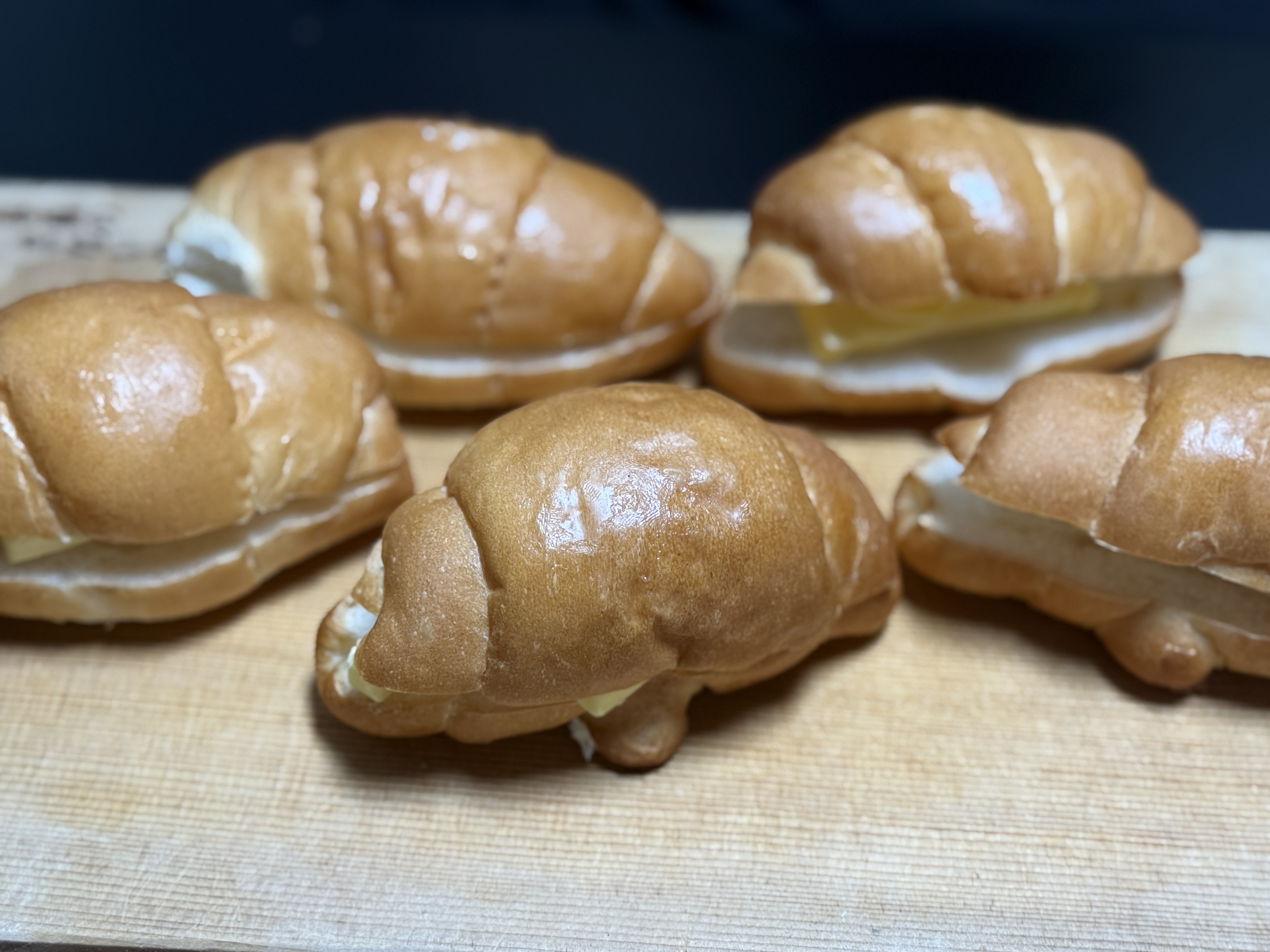 버터가 들어간 소금빵