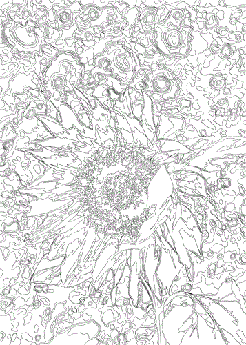 PC-Colored GIF: See the finished Paint-by-Number result!