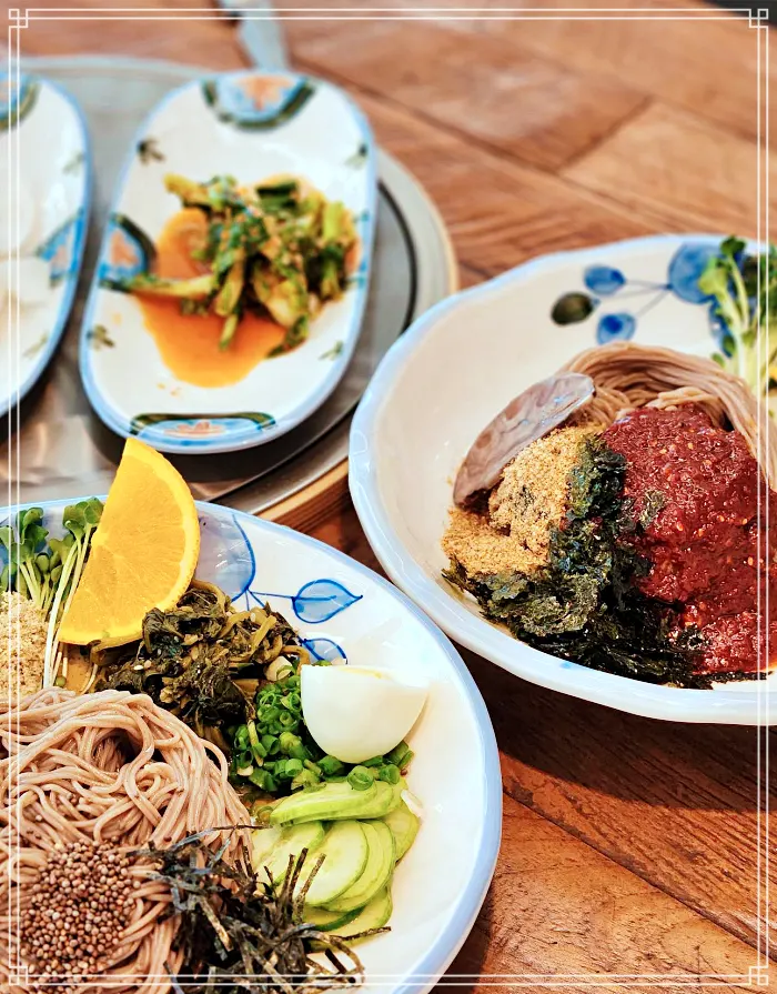 남양주, 팔당댐, 와부 맛집 주문 즉시 자가제면! 식감 신세계, 들기름 막국수