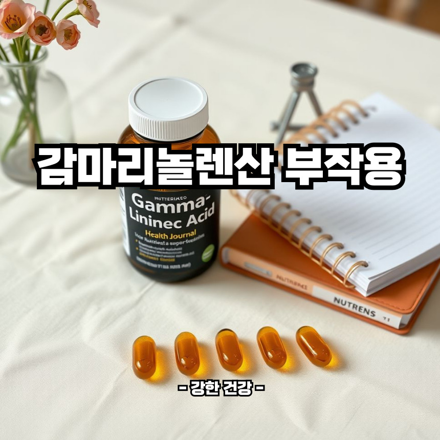 감마리놀렌산 부작용