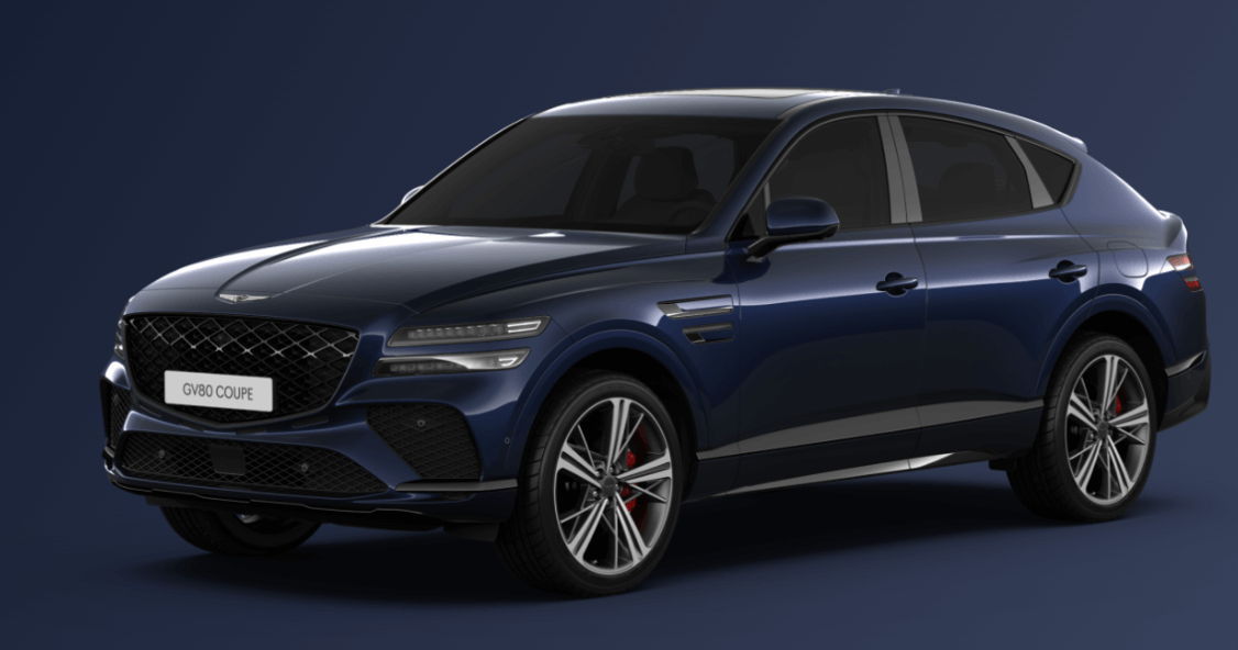 GV 80 쿠페 카프리 블루