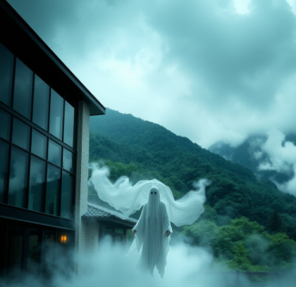 강원도 리조트 귀신 그림