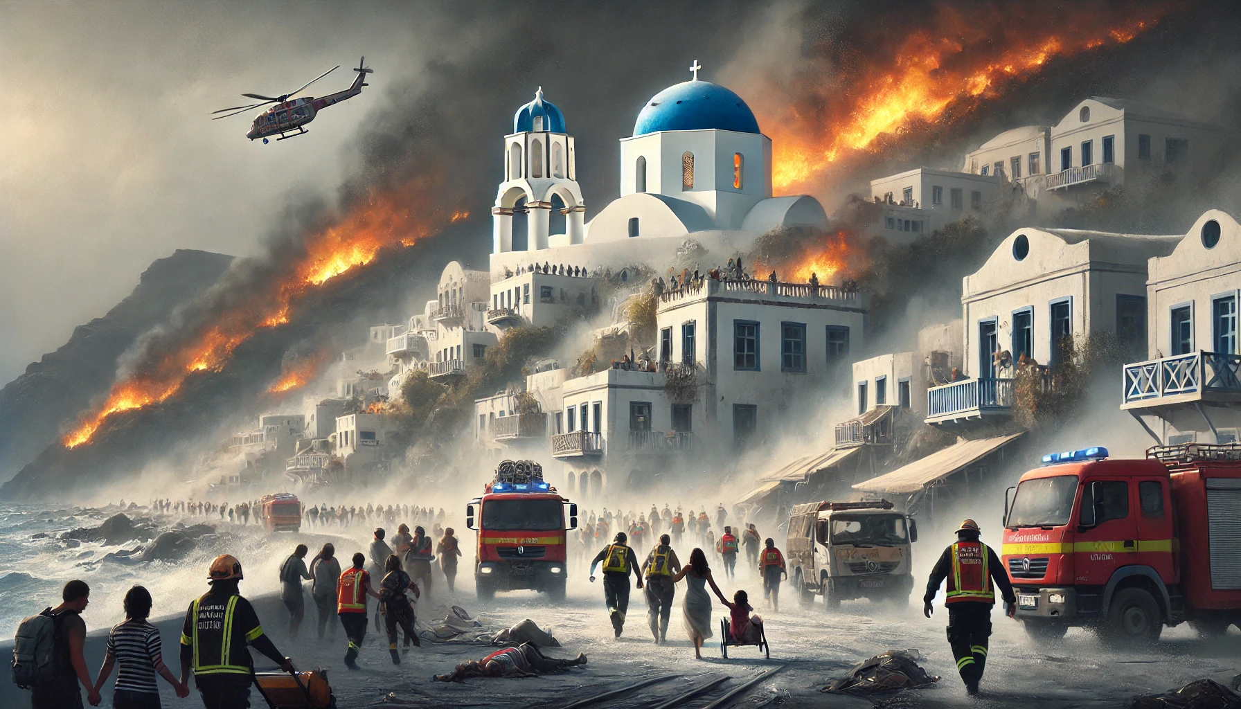 그리스의 산불: 유럽에서의 환경 재앙