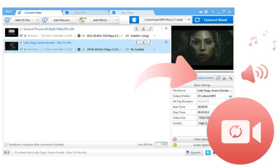 Any Video Converter 사이트