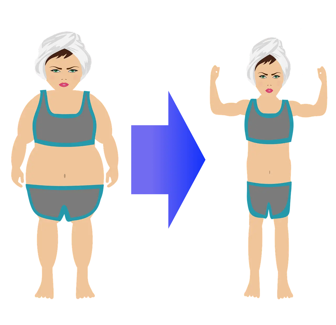 갱년기 다이어트 &amp;#124; 유독 뱃살만 찐다? 복부 중심형 체형 변화의 이유