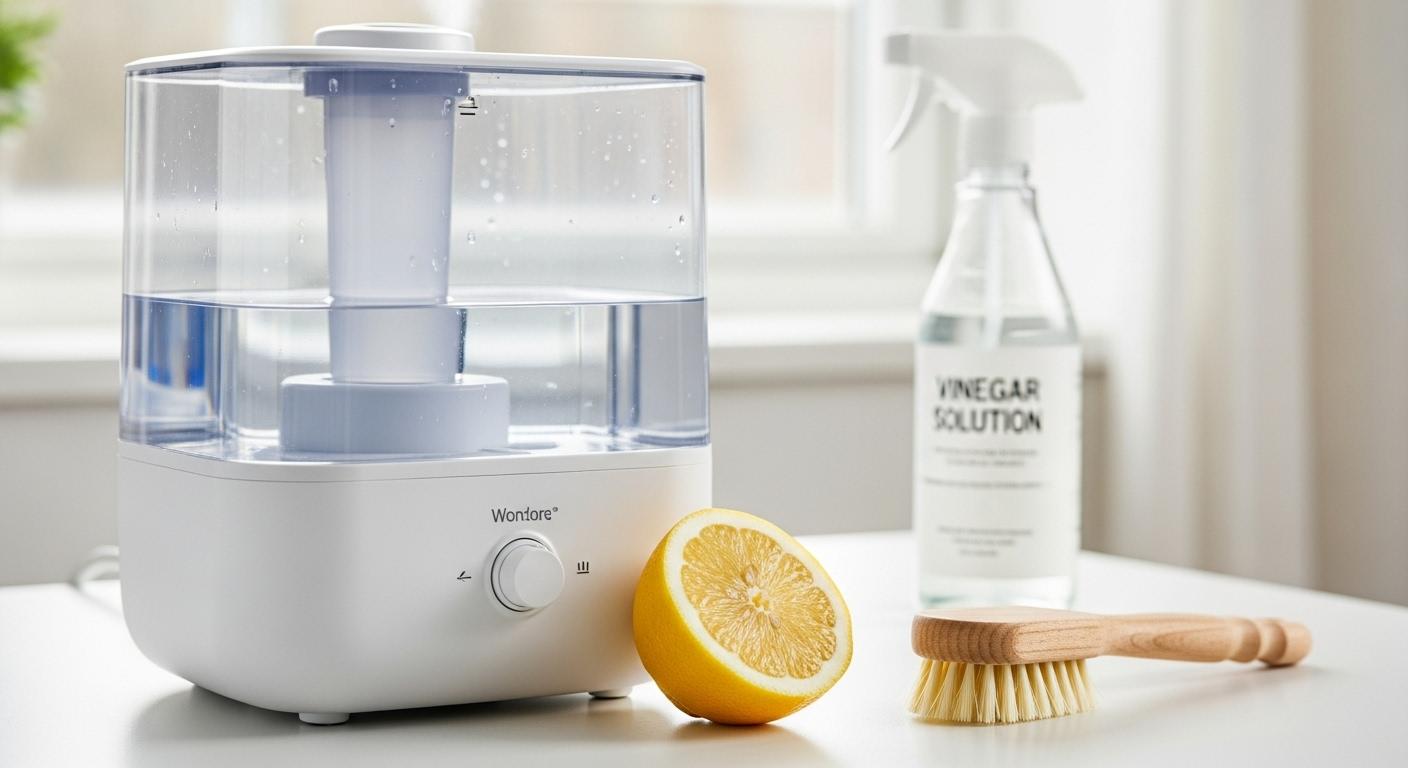 천연 가습기 청소법