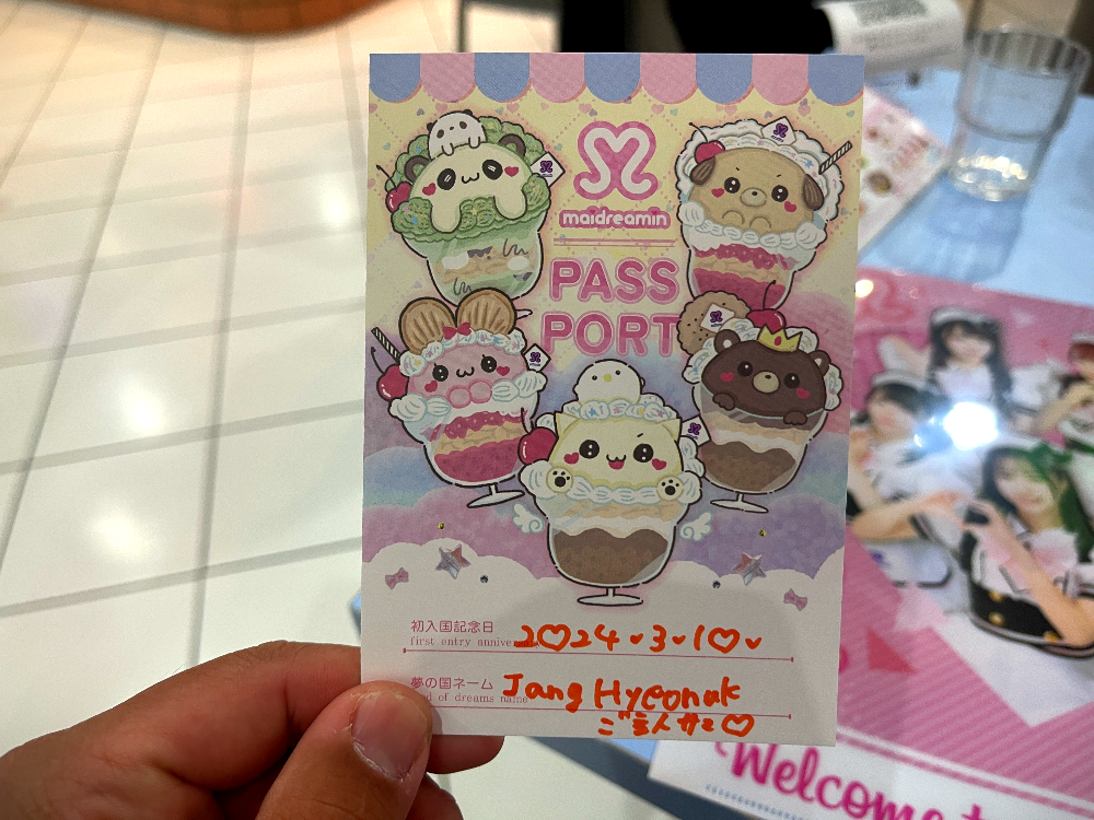 메이드리밍 패스포트 카드