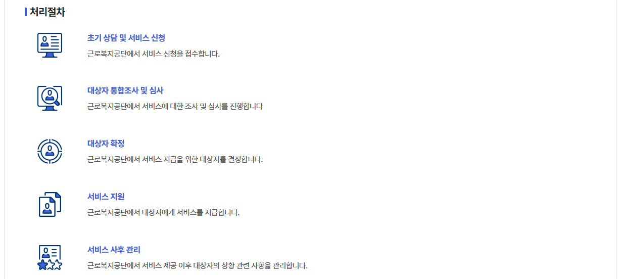 산재근로자 직업훈련 신청하기