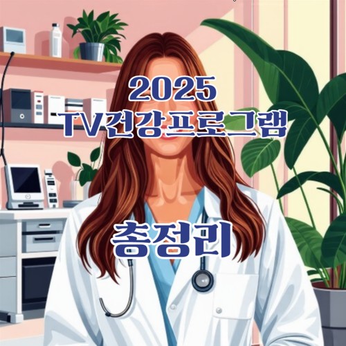 2025년 TV 건강프로그램 총정리