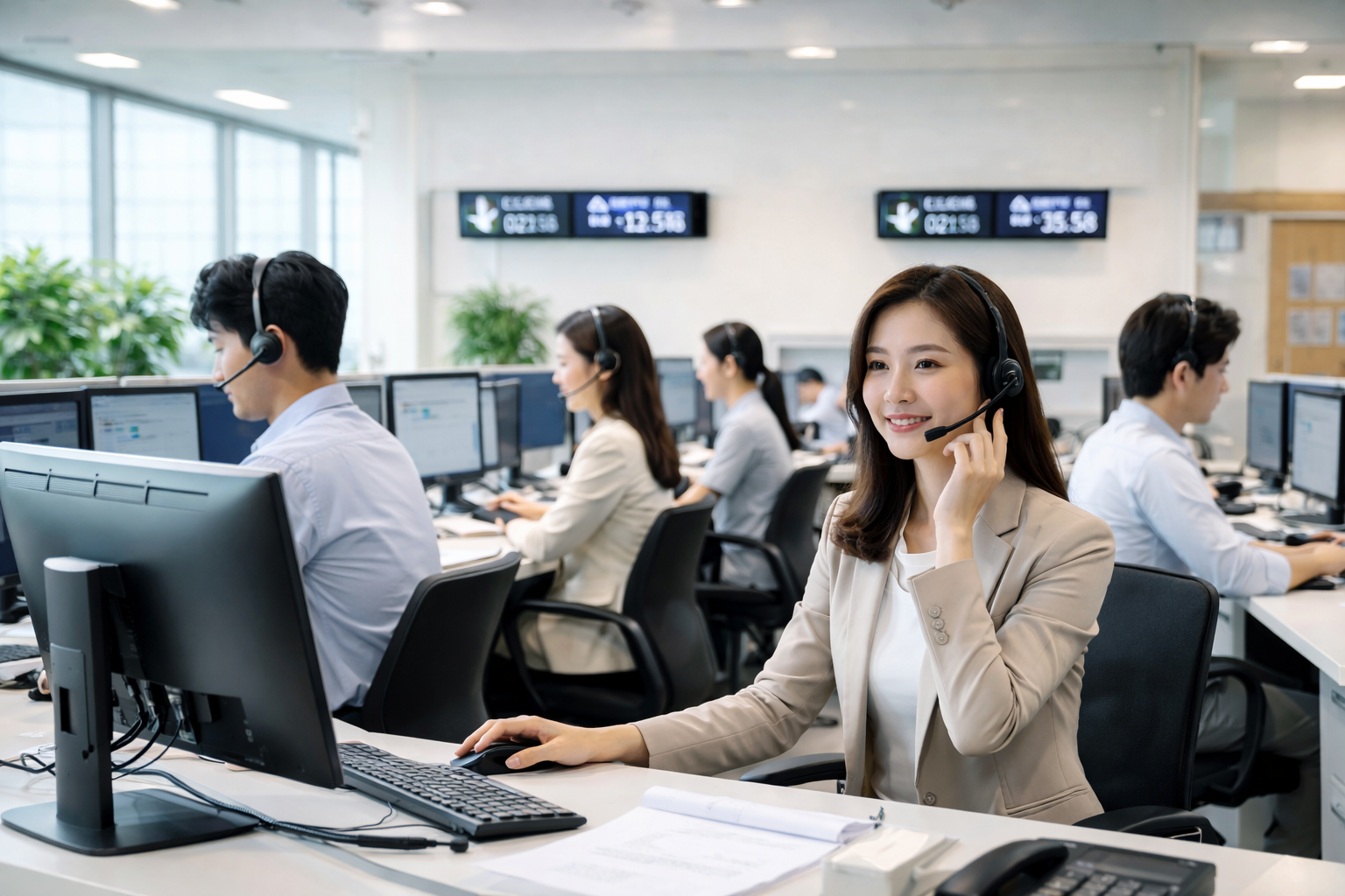 고객센터 상담 효윺 높이는 방법