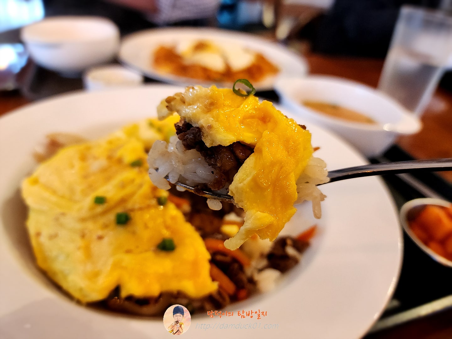 불고기 오므라이스 덮밥