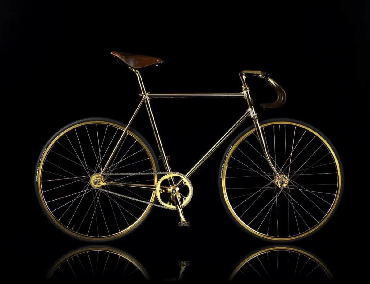 Auramania Crystal Edition Gold Bike