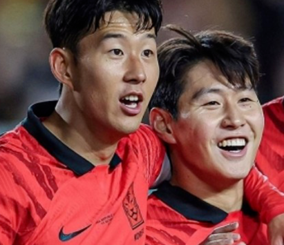 이강인 손흥민 사과