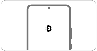 스마트폰안에 들어간 유심이라고 보면 되며, 만질수 없고 기기안에 박혀 있다고 보면 됩니다. 사진 출처 삼성전자