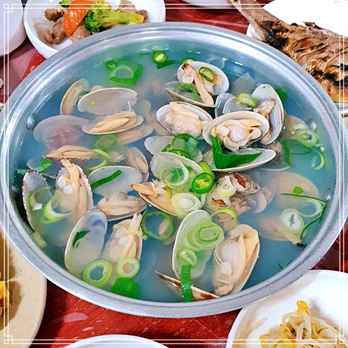 목포, 목포역 맛집 아침식사, 백반, 바지락탕