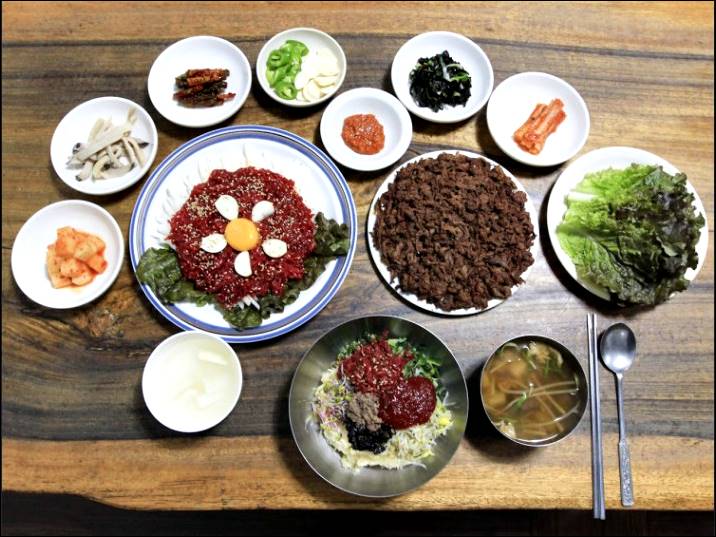 천수식당 육회