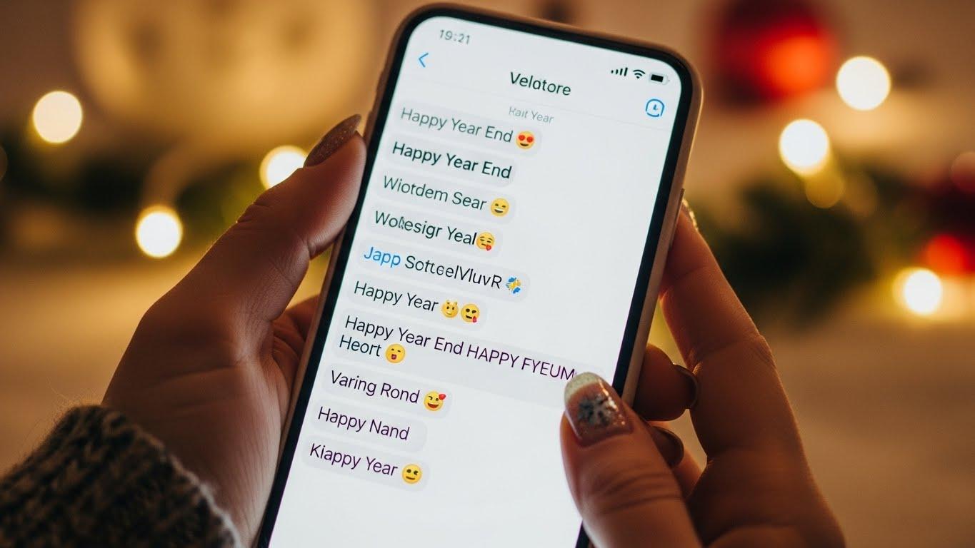 연말 문자 인사말 모음