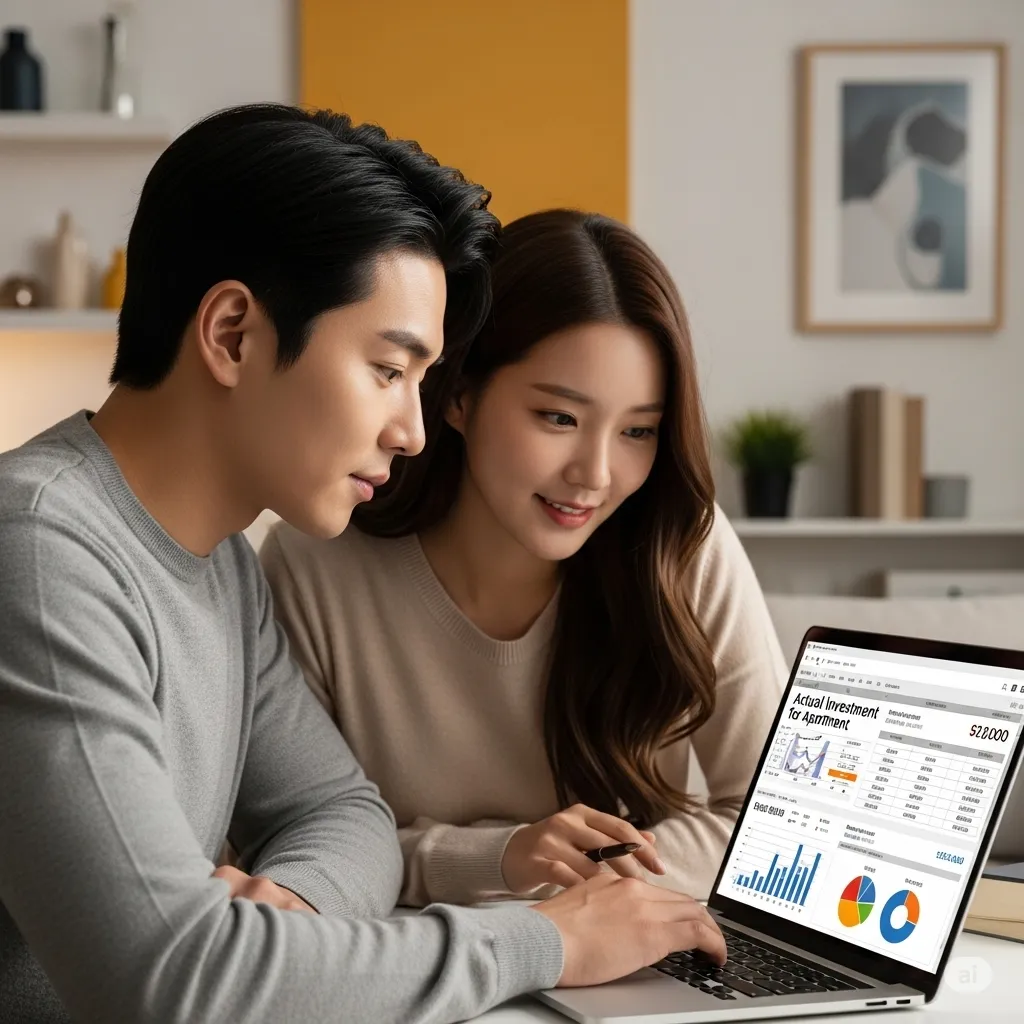 아파트 실투자금 계산