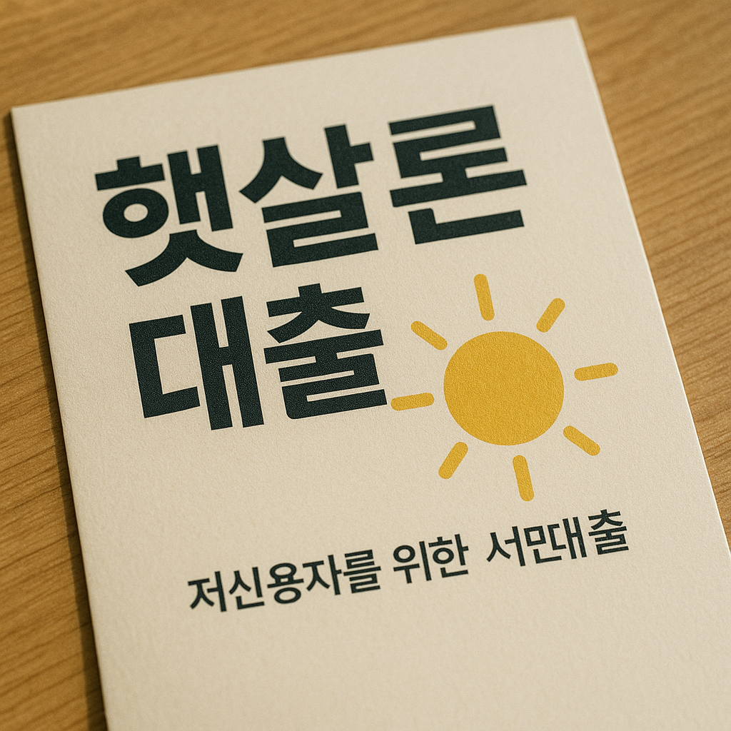 햇살론대출