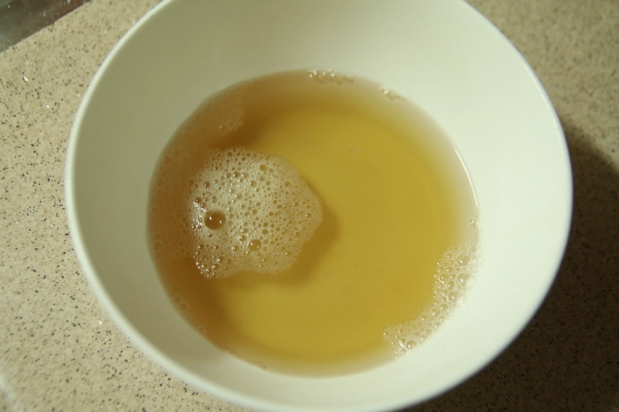 시금치에서 나온 물