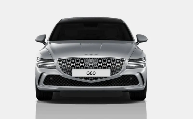 제네시스 G80 페이스 리프트 전면