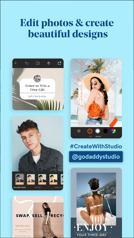GoDaddy Studio: Graphic Design