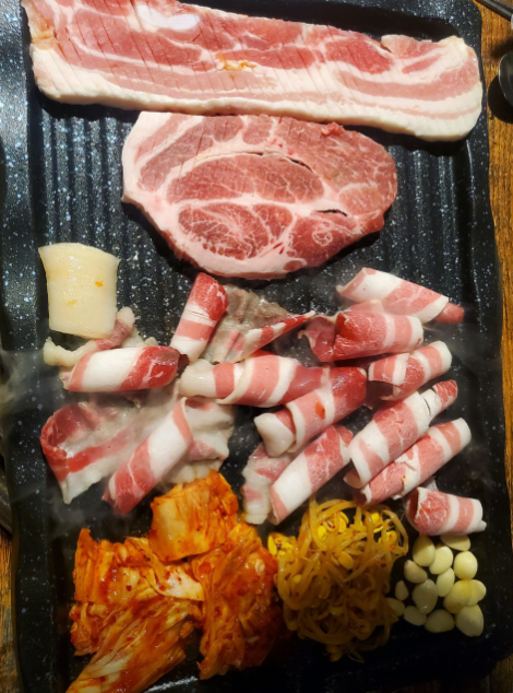 숯불구이먹방 식당 대표 메뉴