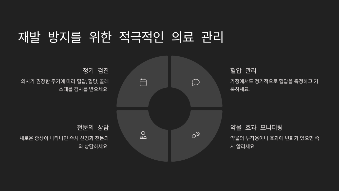 뇌경색 전조증상 치료 6