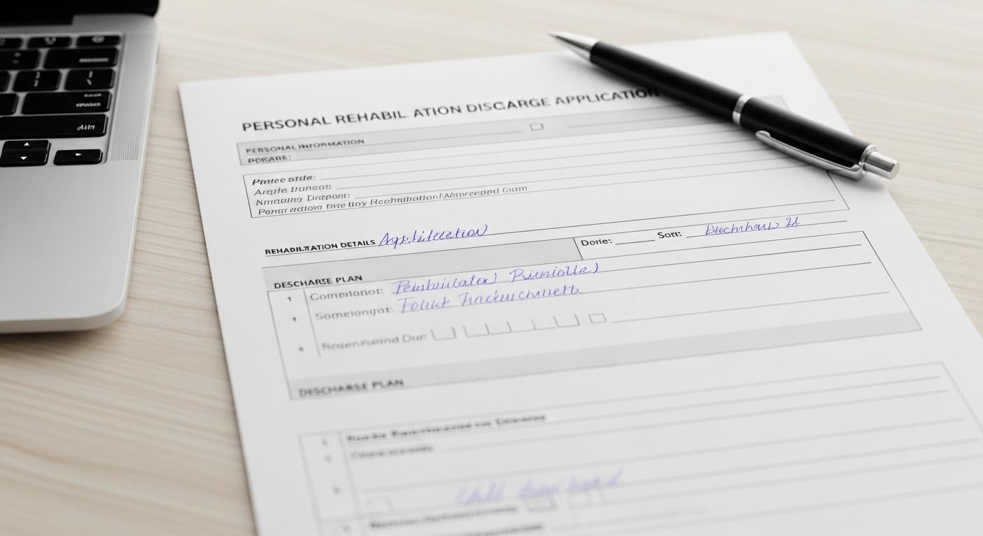 개인회생 면책신청서 양식