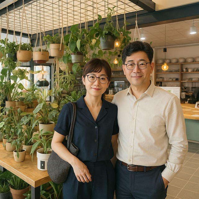 익산 모현동 플랜테리어 카페 이미지