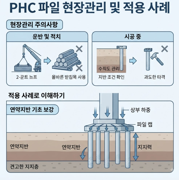 PHC 파일 규격 종류