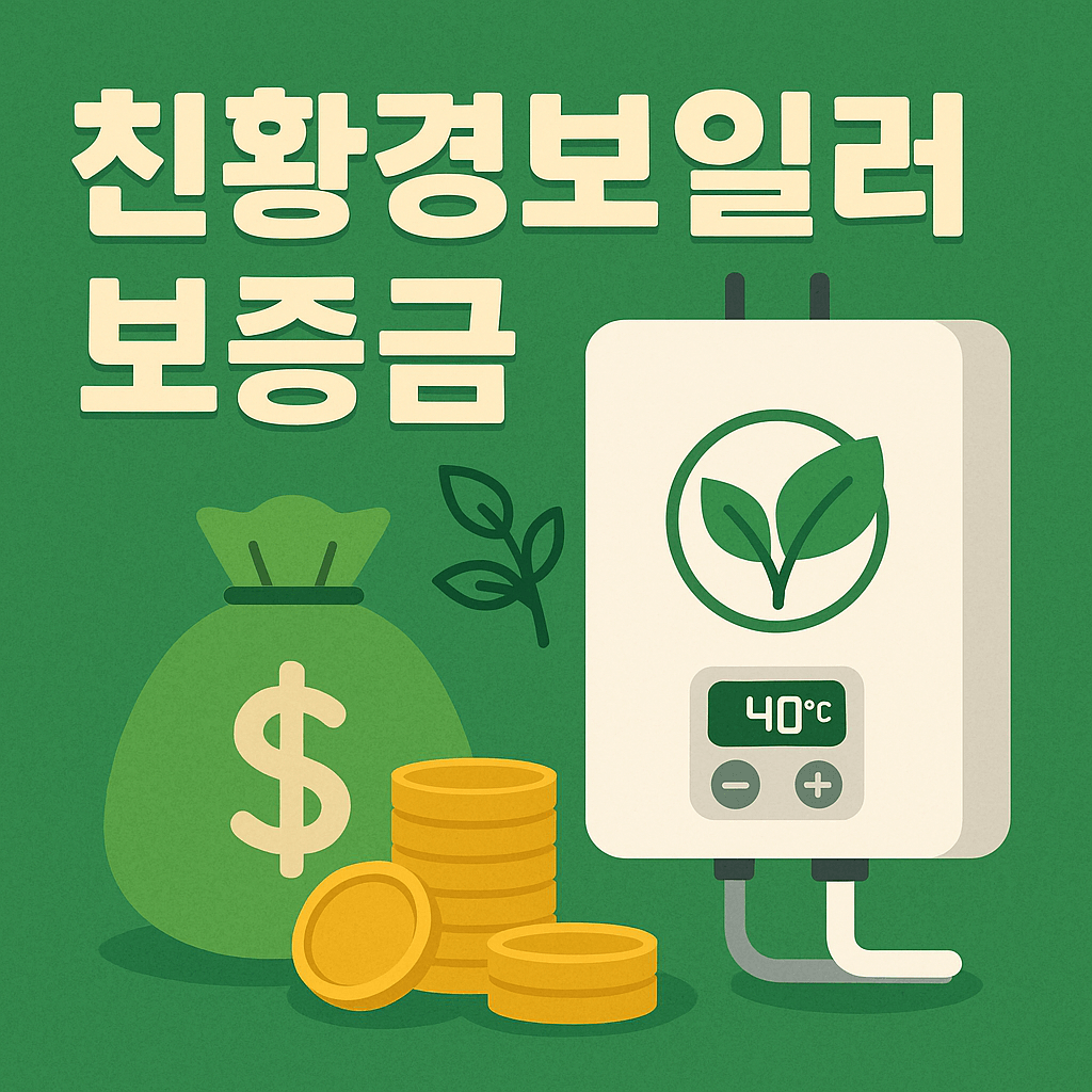 친환경보일러 보증금