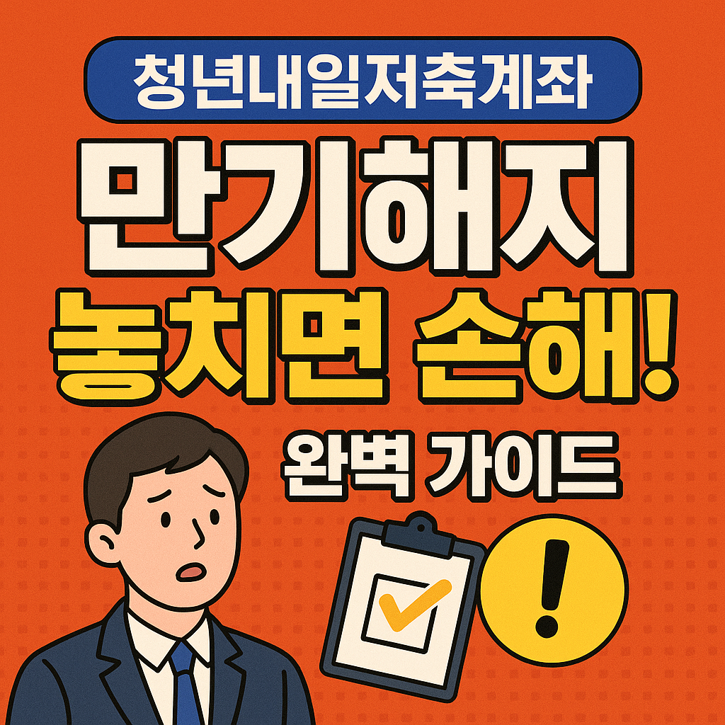 청년내일저축계좌 신청하기