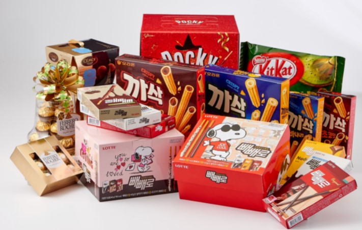 빼빼로 데이 포장으로 사랑 전하기