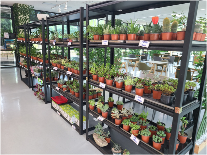 푸른 수목원 쉼터 베이커리