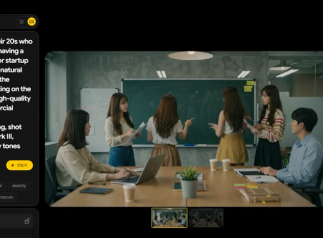 AI 이미지 생성 성공