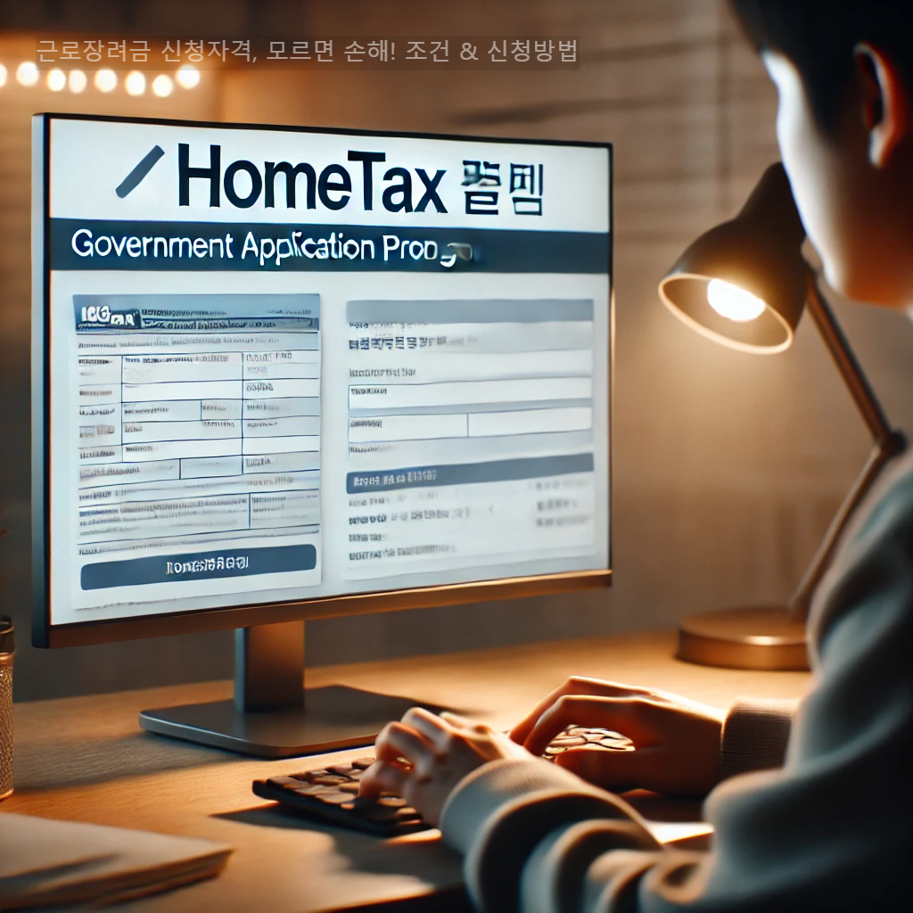 근로장려금 신청자격&amp;#44; 모르면 손해! 조건 &amp; 신청방법