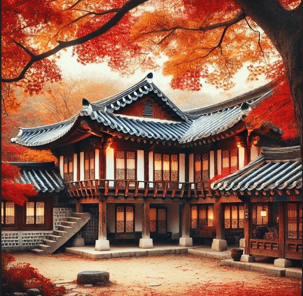 전통 한국 한옥 관련 사진