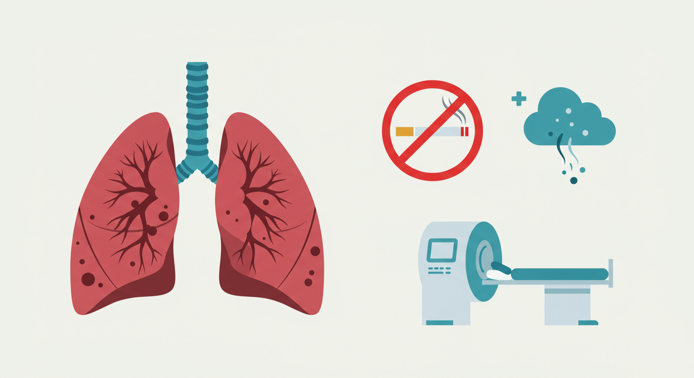 폐암 &ndash; 낮은 생존율, 예방과 조기 검진이 최우선