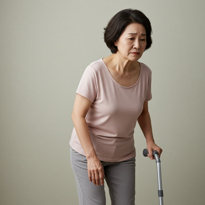 골다공증증상