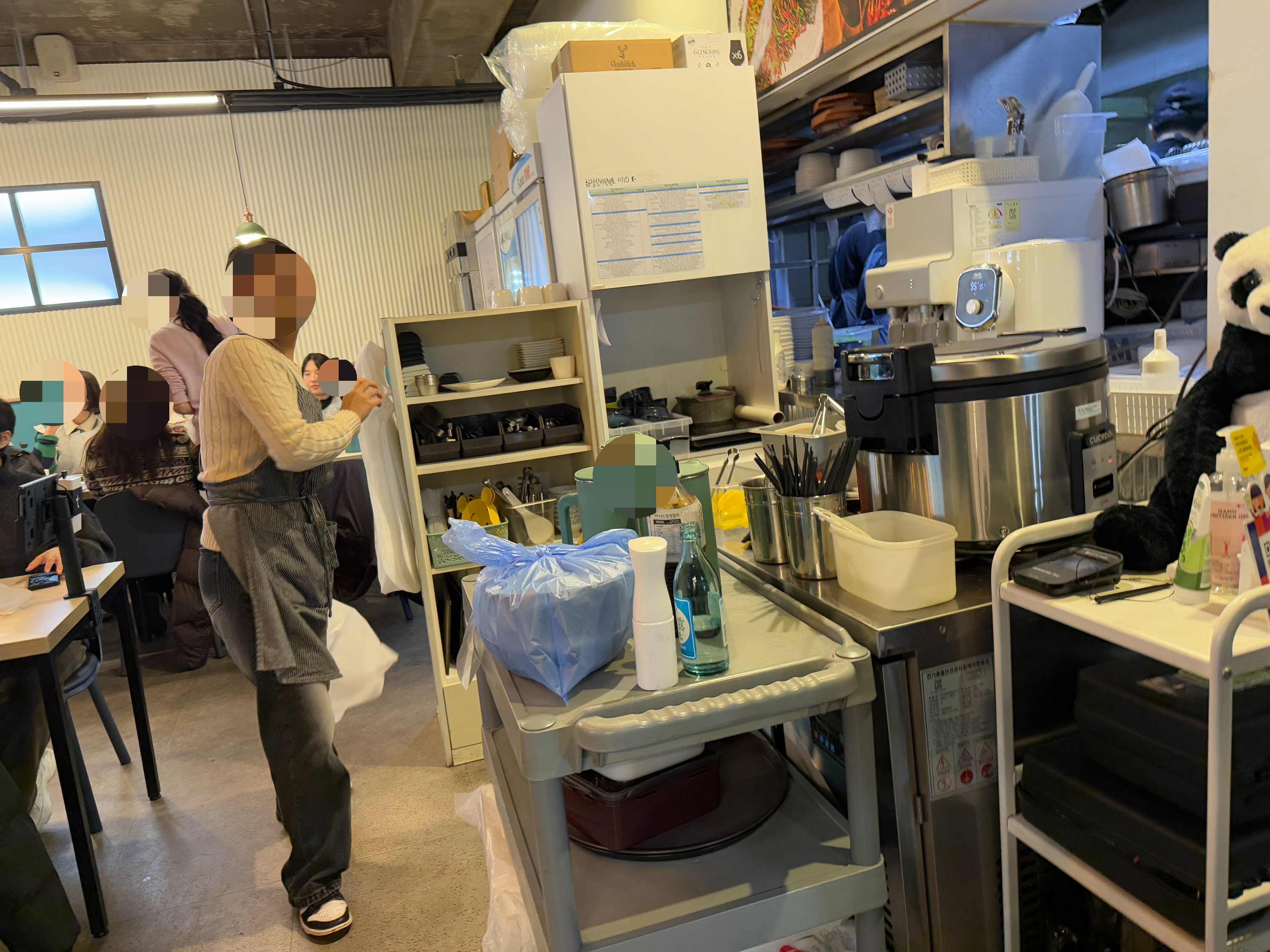 서울 교대맛집 중식당 미슌 내부 홀 공간 및 인테리어