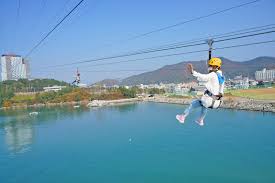 여수 가볼만한곳 - 라마다해상짚트랙