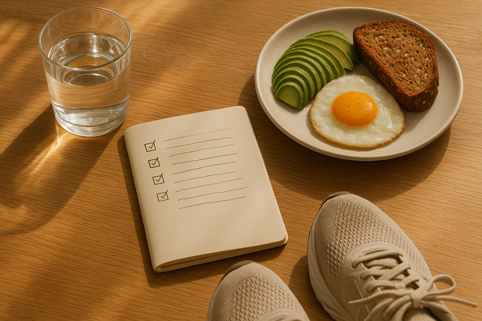 일상에서 실천하는 건강한 생활습관 체크리스트(하루 루틴)