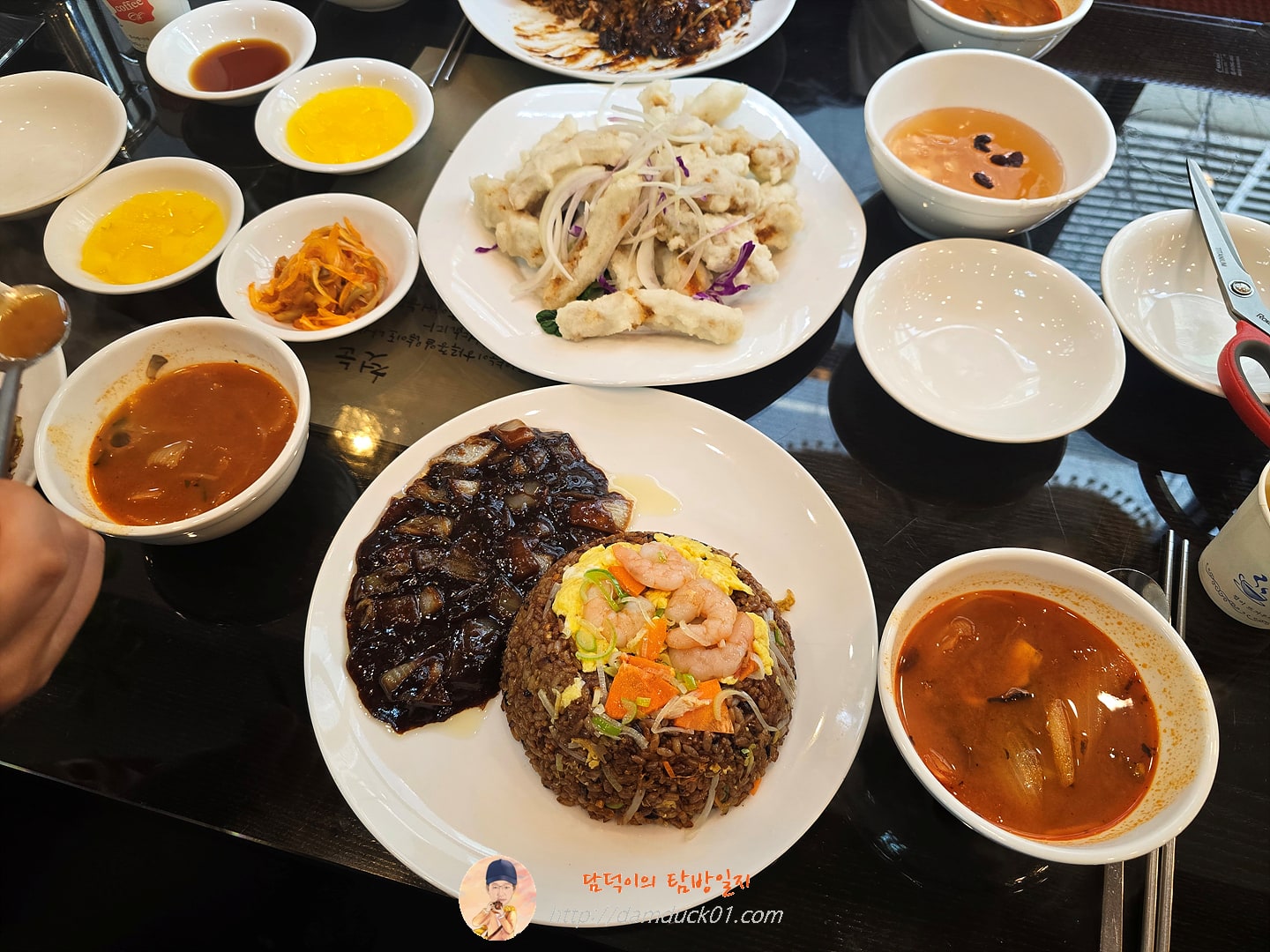새우볶음밥, 탕수육