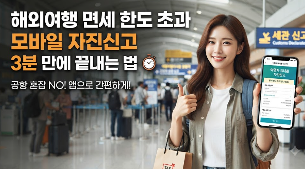 해외여행 면세 한도 초과