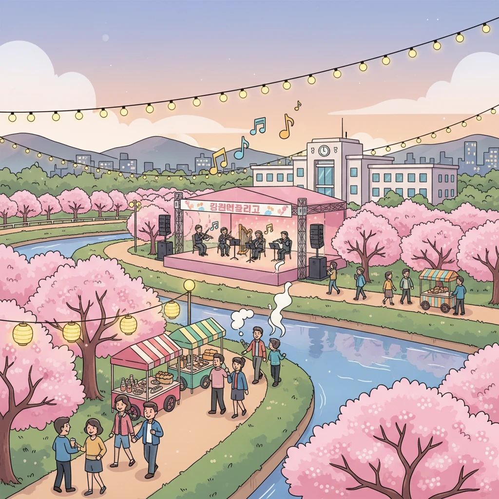 2026 금천 하모니 벚꽃축제 실시간..