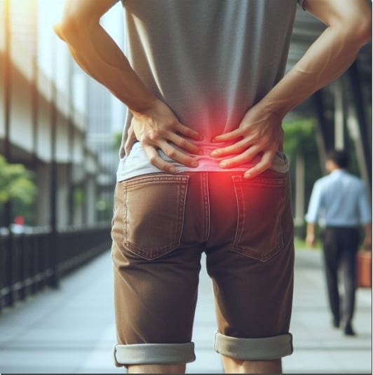 장요근 단축 증상